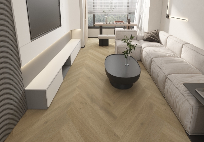 herringbone flooring