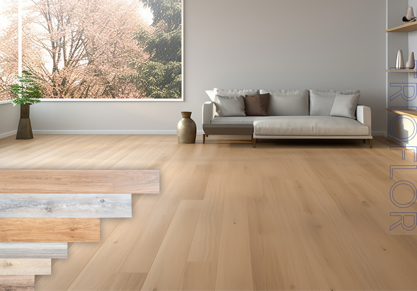 The perfect balance of beauty and practicality|SPC Solid Wood Textured Flooring