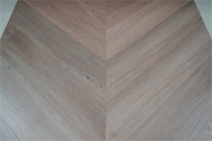 Vinyl Flooring: Chevron Style, Timeless Elegance.