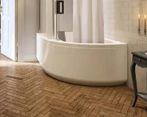 The Versatile Application of Chevron SPC Flooring in Bathrooms